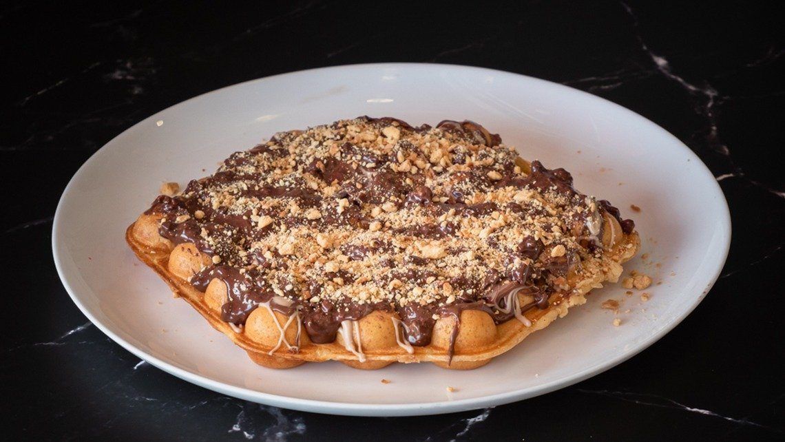 Ferrero Mania waffle